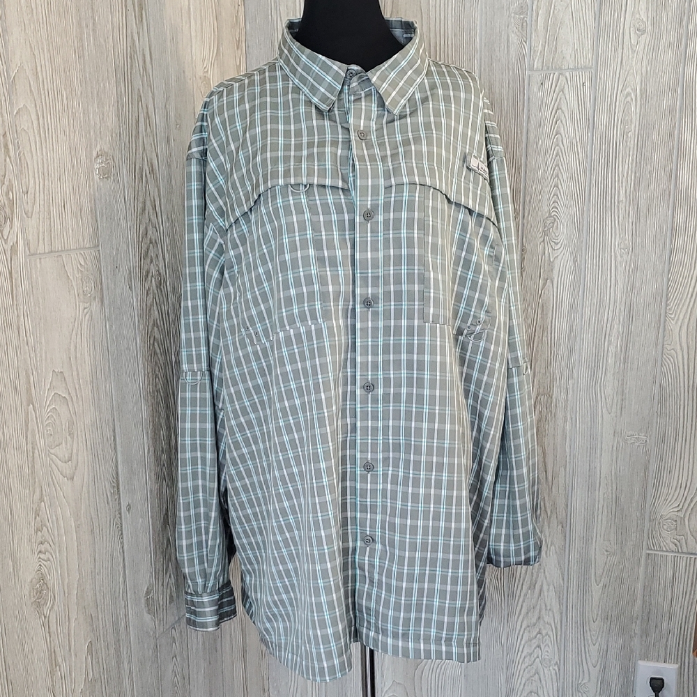 Habit Brand Men's Gray Plaid Shirt Jacket